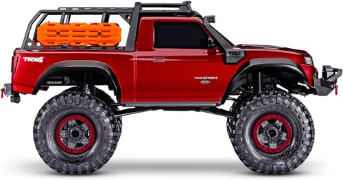 Vista 3 de Traxxas TRX-4 Sport 1/10 High Trail Edition 4X4 Crawler (rojo)