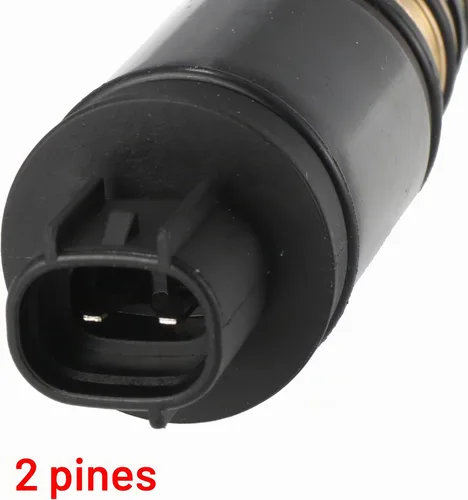 Vista 6 de X AUTOHAUX Válvula solenoide de control de compresor de aire acondicionado para auto para 6SES14C 7SES17C 7SEU17C Compresor para Toyota Corolla 1.8L