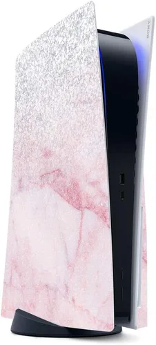 Vista 19 de MightySkins - Skin para juegos con purpurina brillante para PS5 y Playstation 5, ágata amatista, acabado duradero con purpurina de alto brillo