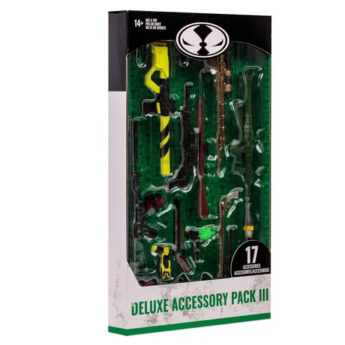 Vista 18 de McFarlane Toys Deluxe 7" Action Figure Accessory Pack 3, 17 Pieces Spawn Mcfarlane - Accesorio de 7 pulgadas, paquete de accesorios de lujo #3