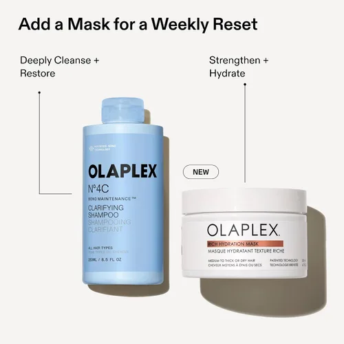Vista 8 de Olaplex Nº.4C Bond Maintenance™ Clarifying Deep Cleansing Shampoo Removes Damage Causing Impurities & Buildup Helps Restore Color vibrancy For