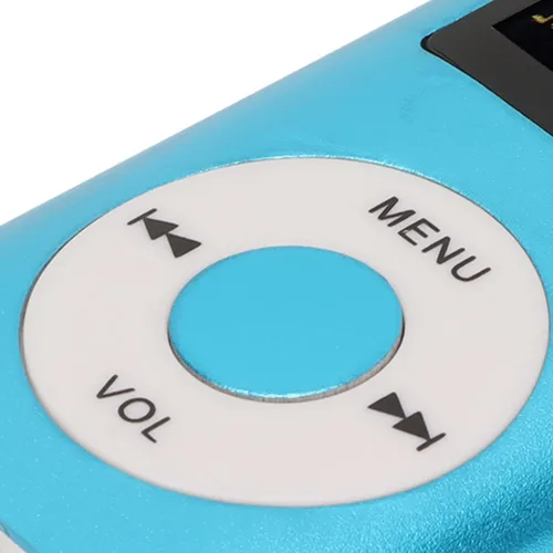 Vista 3 de Reproductor de música digital Reproductor MP4 Reproductor de MP3 ultrafino compatible con la mayoría de formatos de sonido, compatible con tarjeta
