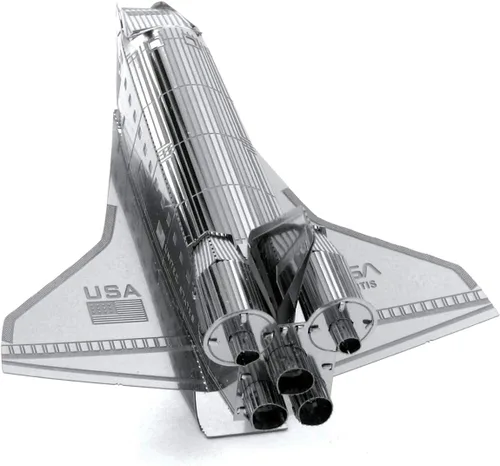 Vista 2 de Fascinations Metal Earth Space Shuttle Discovery - Kit de modelo de metal 3D