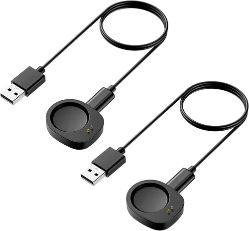 Vista 7 de TiMOVO Cable de carga compatible con Amazfit T-Rex 3/Active Max, 1 paquete Negro