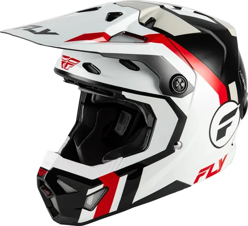Vista 8 de FLY Racing Formula CP Seal MX - Casco aprobado por ECE/DOT, carcasa de policarbonato ligero, equipo de protección avanzada para motocross