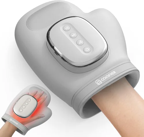Vista 11 de COMFIER OMFIER - Regalos para el Día de la Madre para mujeres, mamá, masajeador eléctrico de manos más grande actualizado con calor y compresión