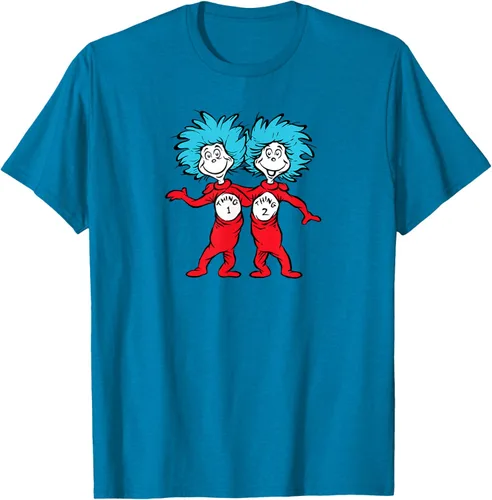 Vista 10 de Dr. Seuss Thing 1 Thing 2 Buddies - Camiseta Negro
