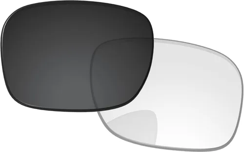 Vista 5 de Replacement Lenses Compatible with Ray-Ban Meta Wayfarer (Gen 2) RW4012 50mm Smart Glasses Adapt Gray Photochromic Non-polarized