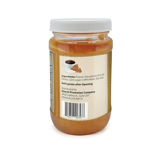 Vista 3 de Hawaii Selection /Mantequilla de cacahuete/Premium Home style/Kona Coffee/ 8oz (255 g)