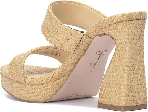 Vista 9 de Jessica Simpson Diza - Sandalias de tacón alto con plataforma para mujer