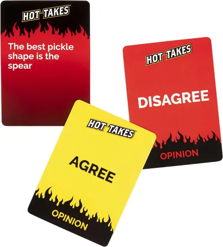 Vista 6 de WHAT DO YOU MEME? Hot Takes - El juego de fiesta de opiniones picantes - Juegos de fiesta para adultos y regalos divertidos para adultos