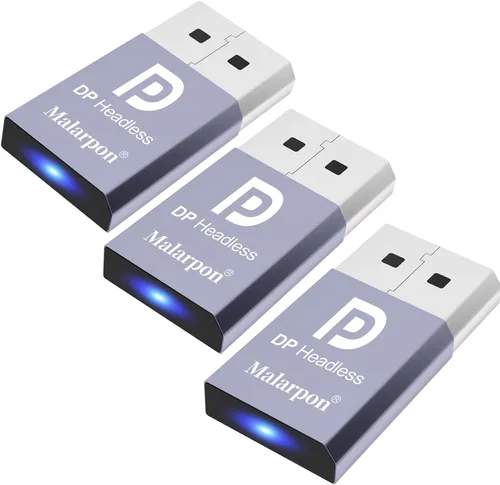 Vista 31 de Enchufe simulado HDMI compatible con pantalla sin cabeza emulador DDC EDID Headless Ghos con Windows Mac OSX Linux Ideal para aceleración