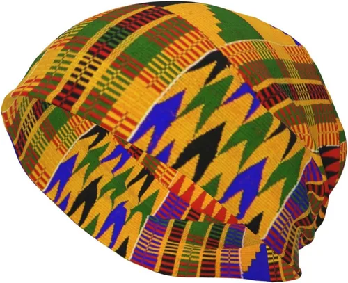 Vista 35 de Gorro africano holgado de invierno, gorro de punto casual para hombres y mujeres