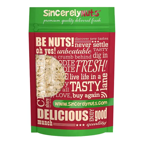 Vista 3 de Sincerely Nuts – Trozos de anacardos tostados y sin sal Bolsa de 1 libra Comida Kosher de lujo Fuente saludable de proteínas, contenido