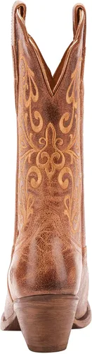 Vista 5 de ARIAT Botas Western Terra Bella para mujer, Turnback Bronceado