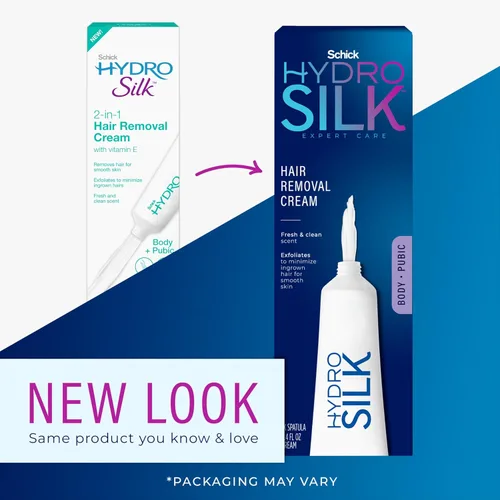 Vista 3 de Schick Hydro Silk Crema Depilatoria Mujer para Área Corporal y Bikini