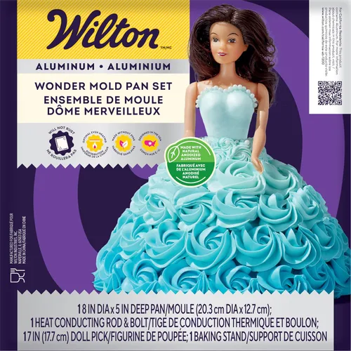 Vista 2 de Wilton Wonder kit de moldes, Plateado