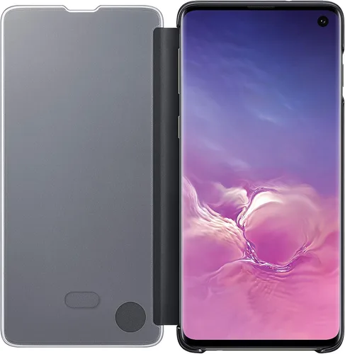 Vista 3 de Samsung Funda con tapa para Galaxy S10 S-View, color negro