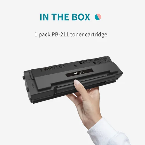 Vista 8 de PANTUM Cartucho de tóner negro PB-211 compatible con P2200, P2500W, P2502W, M6500NW, M6550NW, M6552NW, M6600NW, M6602NW Series, Yeilds hasta 1600