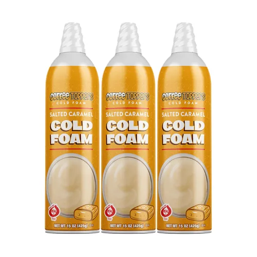 Vista 9 de Coffee Toppers Cold Foam Mocha 15 onzas (paquete de 3), Be Your Own Barista, Kosher