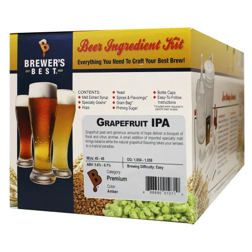 Vista 3 de Brewer's Best - 1044 - Kit de ingredientes para cerveza artesanal (5 galones), (Tripel belga)