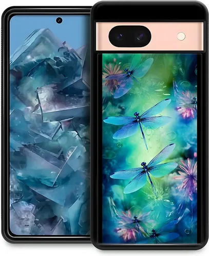 Vista 98 de Compatible con Google Pixel 4A 5G Mobile Case Creative Acrylic Panel trasero Silicona Protección Grip especialmente diseñado para Google Pixel 4A 5G
