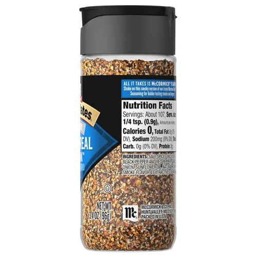 Vista 21 de McCormick Grill Mates Smoky Montreal - Condimento para carne, 3.4 onzas