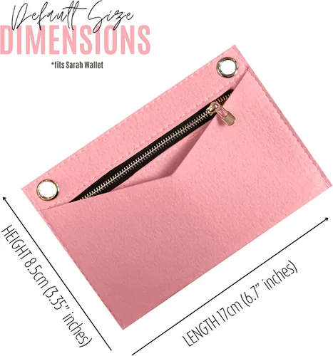 Vista 9 de Sarah Wallet Insert Purse Conversion Kit for Sarah Wallet with Gold Chain Sarah Wallet on Chain (90cm Gold Chain - Underarm Fit, Lime)