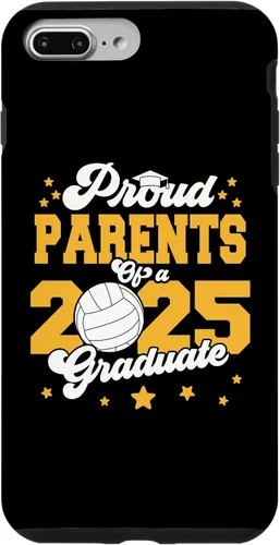 Vista 12 de iPhone 16 Parents of a 2025 Graduate Prom Graduation 25 VolleyBall Case