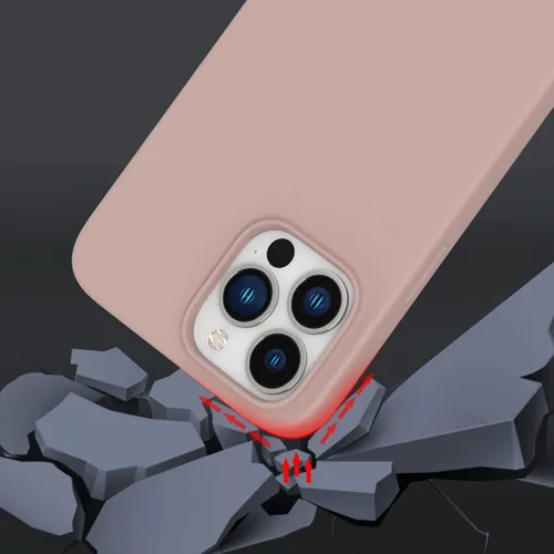 Vista 5 de ZTOFERA Funda cruzada para iPhone 14 Pro con correa de cordón, cuerda ajustable, funda suave de silicona líquida para iPhone 14 Pro de 6.1 pulgadas