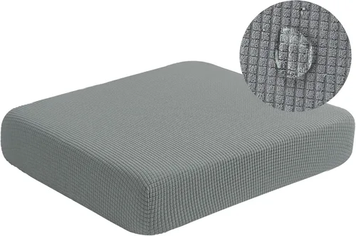 Vista 11 de SICHOWEL Fundas de Cojines de Sofá Repelentes al Agua de Tela Jacquard de Alta Elasticidad Protector de Muebles de Cojines de Silla para Sala