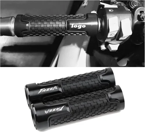 Vista 3 de Empuñaduras de manillar de motocicleta para Yamaha FZ1 FZ1S FZ1N FAZER FZ6 S2 FZ8N FZ8S FZ8S FZ8 FAZER XJ6 22MM motocicleta aluminio manillar Negro