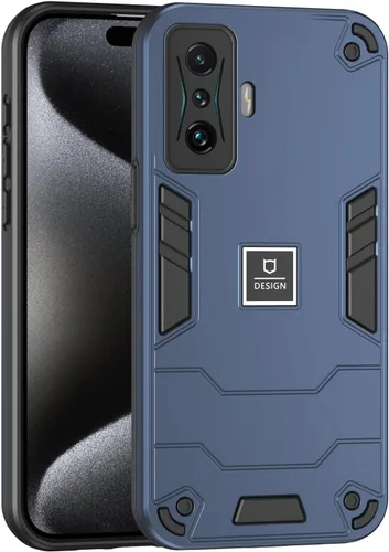 Vista 425 de Funda compatible con Redmi A1, compatible con Redmi A2 2 en 1 [PC dura + TPU], funda de teléfono negra