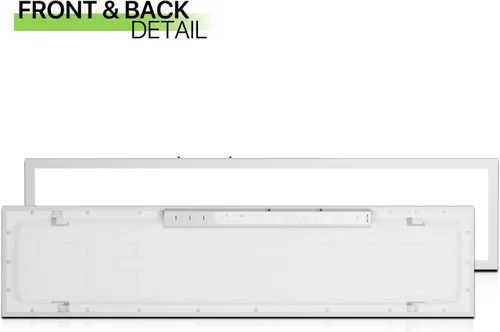 Vista 9 de Magshion Panel de luz LED 1 x 4, luz de techo empotrada regulable 36/40/50W y 3000K/4000K/5000K temperaturas de color seleccionables, lámpara