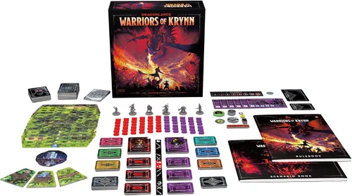 Vista 4 de Dungeons & Dragons Dragonlance Warriors of Krynn - Juego de mesa cooperativo para 3-5 jugadores