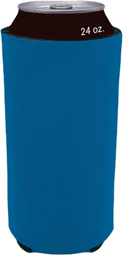 Vista 11 de Espuma en blanco plegable de 24 oz. Can Coolie (variedad, paquete de 6)