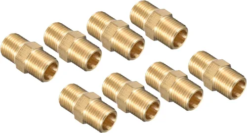 Vista 9 de M METERXITY Accesorio de tubería de rosca macho - Hex G1/2 x G3/4 Macho Rosca Tubería Adaptador, Acoplador Rápido, Aplicar a Tubo de Aire, Compresor
