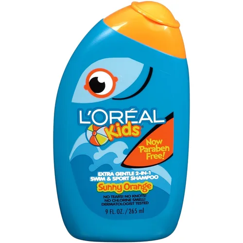 Vista 4 de L'Oreal Kids Champú extra suave 2 en 1, batido de fresa, 9 onzas líquidas