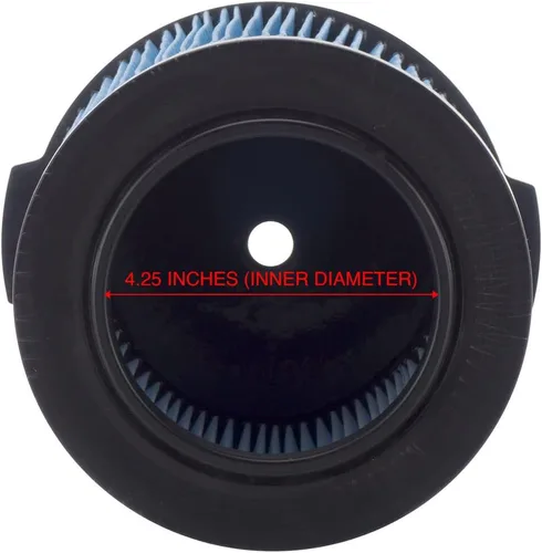 Vista 6 de VF3500 - Filtro de cartucho de polvo fino de 3 capas, pieza de repuesto 26643 compatible con aspiradoras portátiles RIDGID de 3 a 4.5 galones, 1