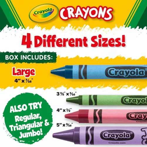 Vista 7 de Tamaño grande Classpack Crayons, 50 cada uno de 8 colores, 400Box
