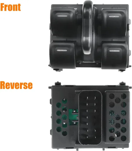 Vista 4 de Interruptor eléctrico de ventana para Jeep Wrangler 2012-2018 (4 puertas) Reemplazar 68156217AA