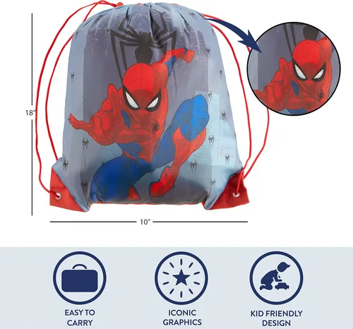 Vista 27 de Set de Bolsa Bandolera y Pijama Spidey y sus increíbles amigos