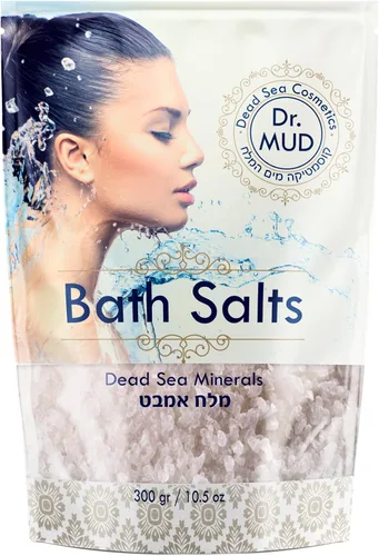 Vista 11 de Sal natural del mar muerto remojo de baño 100% rico en minerales, más minerales que la sal de Epsom, relajación profunda, desintoxicación, exfolia