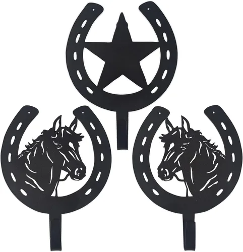 Vista 9 de Ganchos de Abrigo de Metal con Oso Arte de Pared Decorativo - Colgadores de Oso y Portallaves - Ganchos con Temática de Animales Decoración Dulce