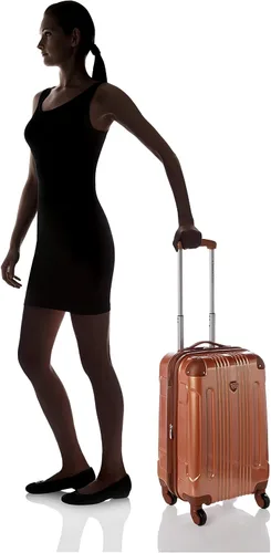 Vista 7 de Travelers Club Luggage Polaris Hardside Expandable Carry-On Spin 20 pulgadas