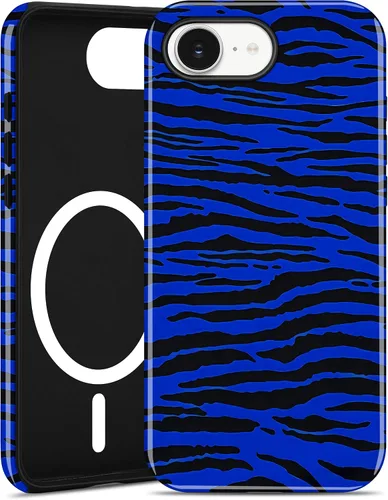 Vista 67 de Jusy Funda magnética Zebra para iPhone XR, color negro