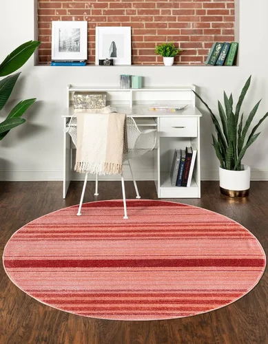 Vista 30 de Unique Loom Gemstone Collection - Alfombra de área - Topacio (2' x 5' 11" corredor, marfil / marrón)