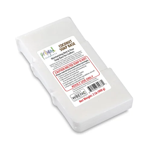 Vista 17 de Primal Elements Base de jabón de aloe – Base de jabón hidratante para derretir y verter glicerina para manualidades y hacer jabón, fácil de cortar