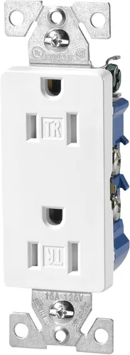 Vista 5 de EATON Cableado TR1107A Receptáculo resistente a manipulaciones con caja y proporciona una mejor protección, acabado almendra