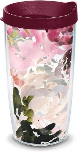 Vista 19 de Tervis Kelly Ventura - Colección Floral hecha en Estados Unidos Vaso aislado de doble pared para viajes mantiene las bebidas frías y calientes, 24